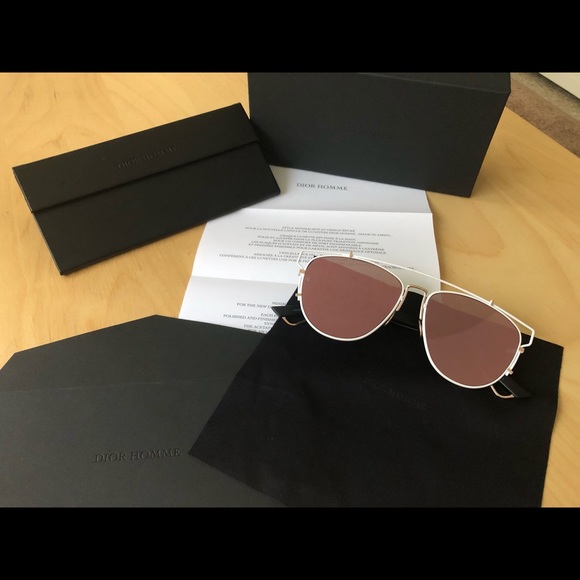 dior metal aviator sunglasses